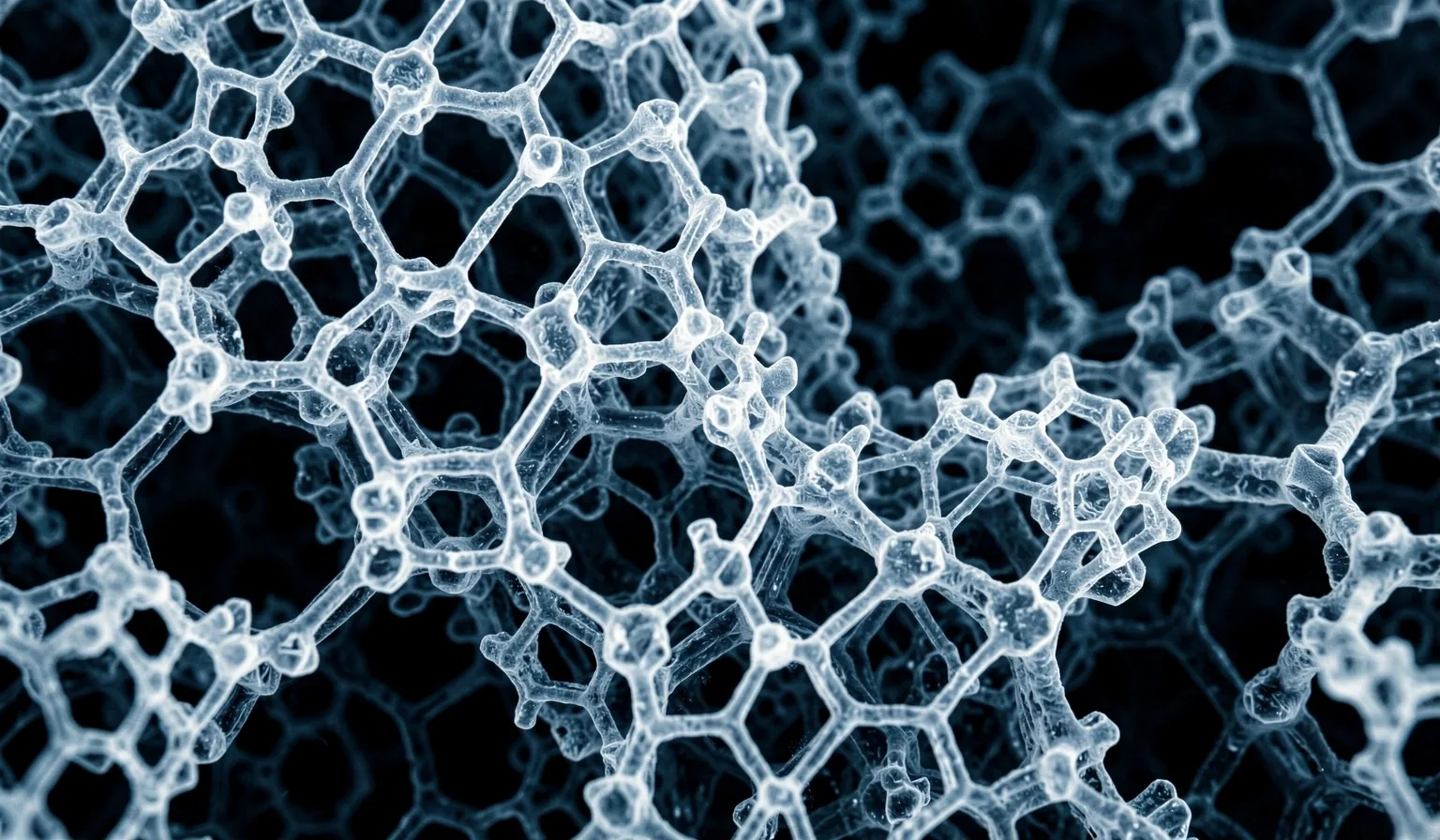 Microscopic view of essential nutrient structures